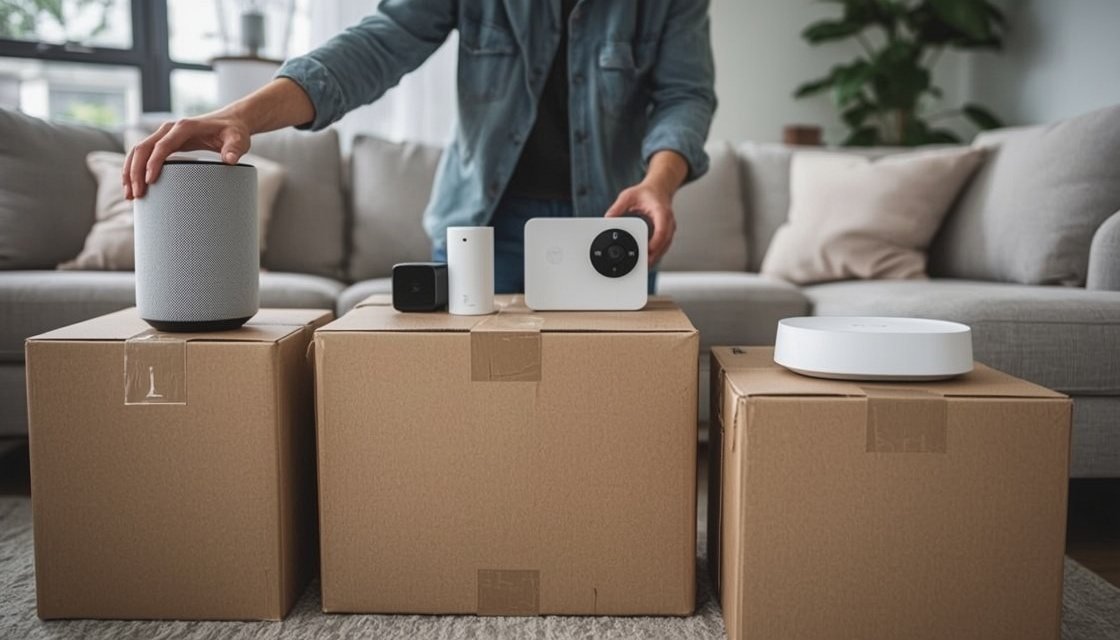 Smart Home beim Umzug: Vernetztes Zuhause sicher umziehen